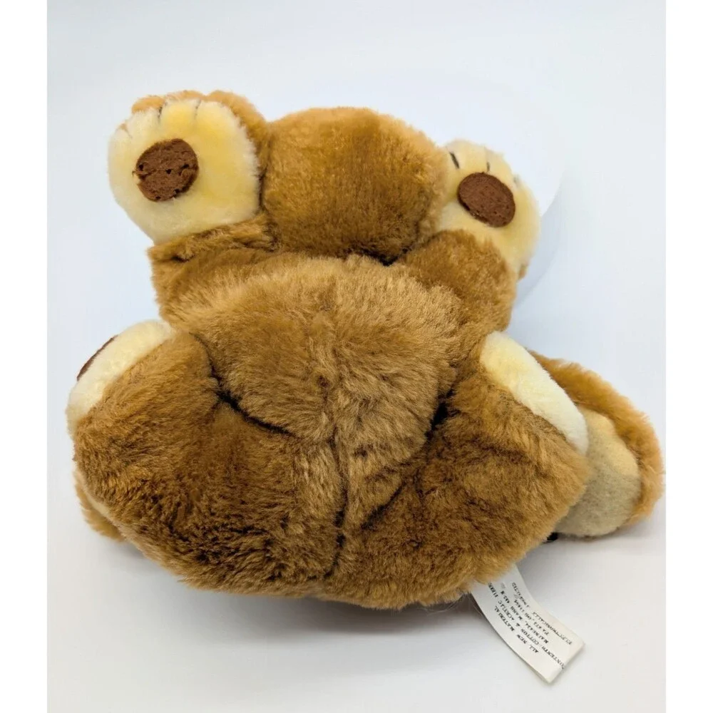 VTG 1982 Antics Brown Fleagle Beagle Dog Plush Toy 5.5